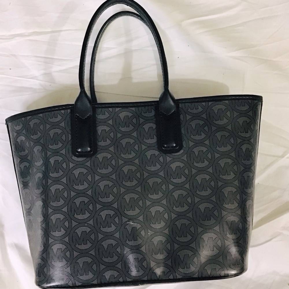 Michael Kors Jodie Small Logo Jacquard Tote Bag - Picture 5 of 8